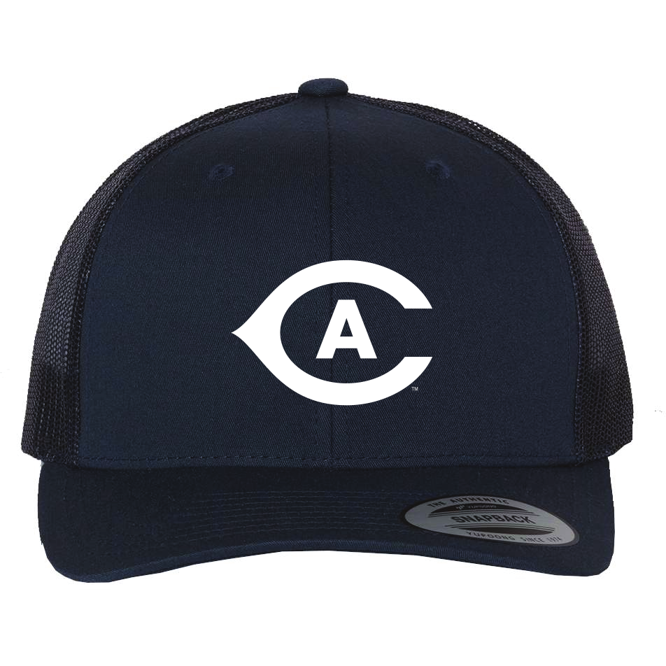 CA Puff EMB Retro Trucker Cap